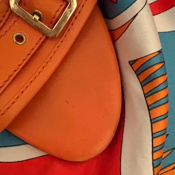 Dolce & Gabbana Vibrant Orange Heel Sandals - Picture 11 of 12